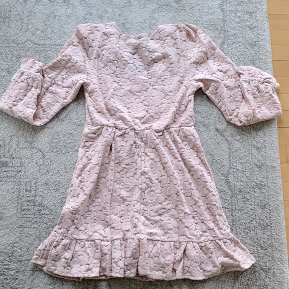NWT Target wild fable blush pink lace dress size S - Picture 3 of 3